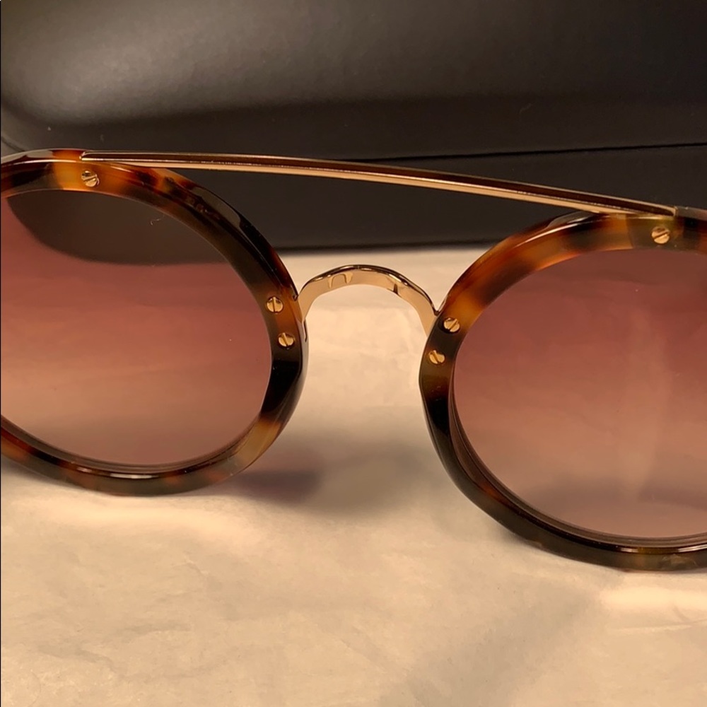 NWT Etro round sunnies w/Nautica hardcase stylish - Picture 10 of 15